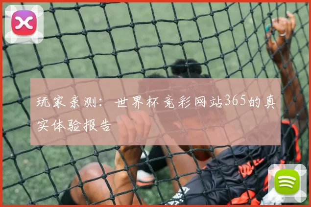 玩家亲测:世界杯竞彩网站365的真实体验报告