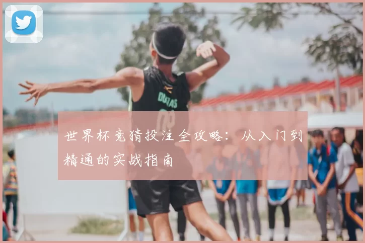 世界杯竞猜投注全攻略:从入门到精通的实战指南