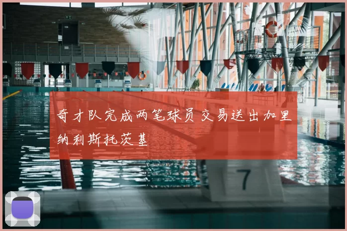 奇才队完成两笔球员交易送出加里纳利斯托茨基
